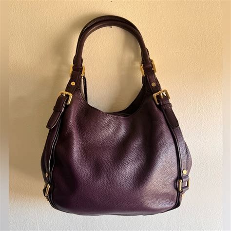 eggplant color michael kors